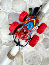 Load image into Gallery viewer, Corded Easter Candle with Pull Back Race Car and Cross Bracelet EC20251
