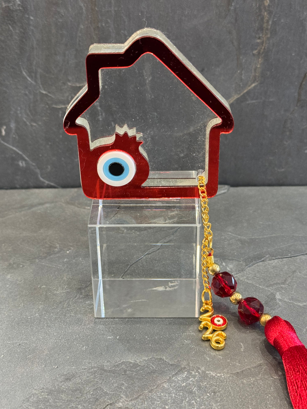 Table top Glass Base Mati House Gouri C2614