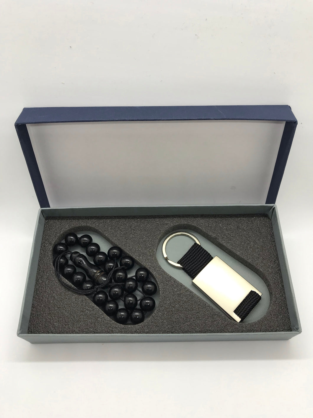 Gift Box Set 4 Koboloi with Engravable Keychain