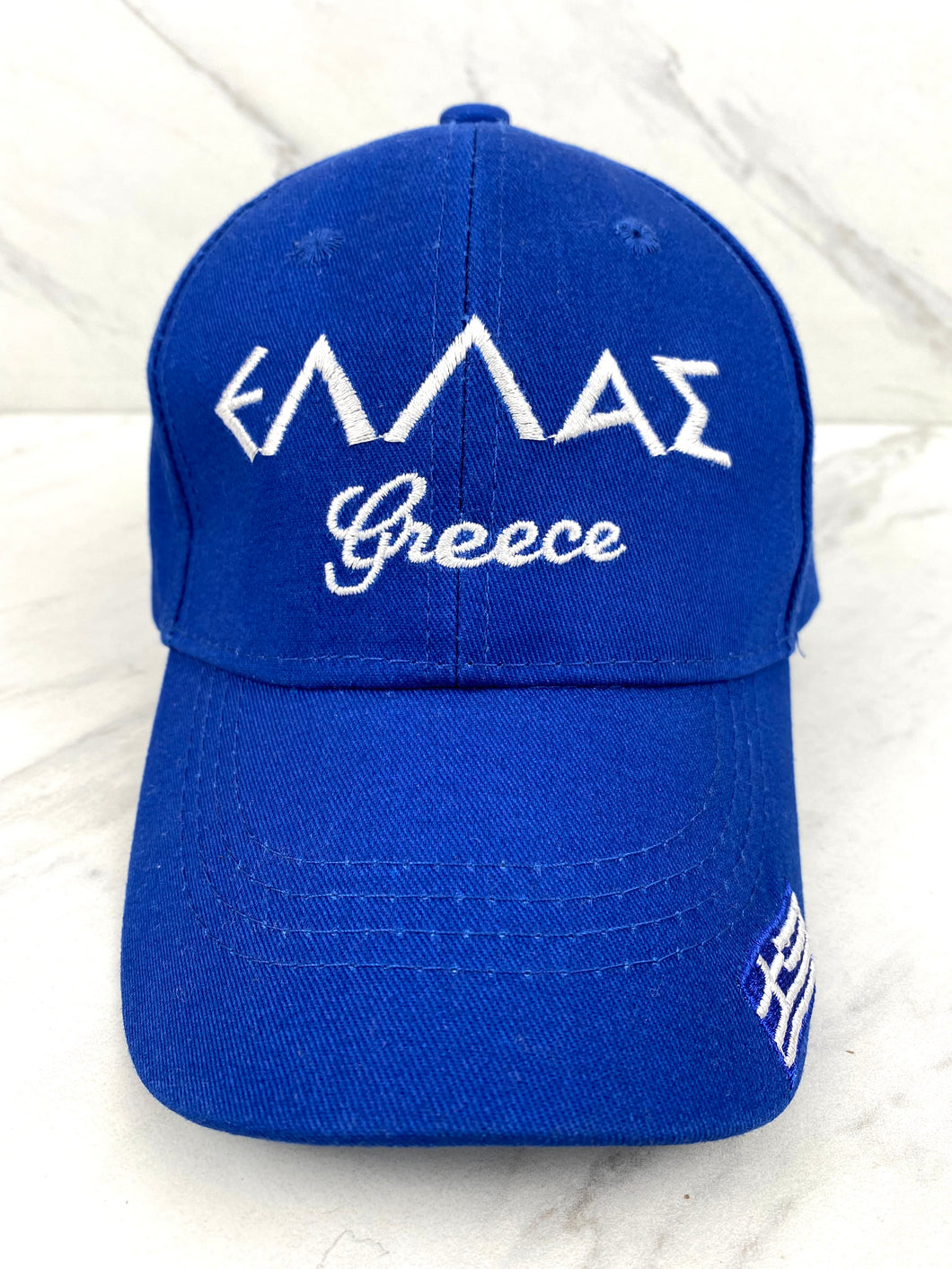 Embroidered Greece Youth Baseball Cap BH20226