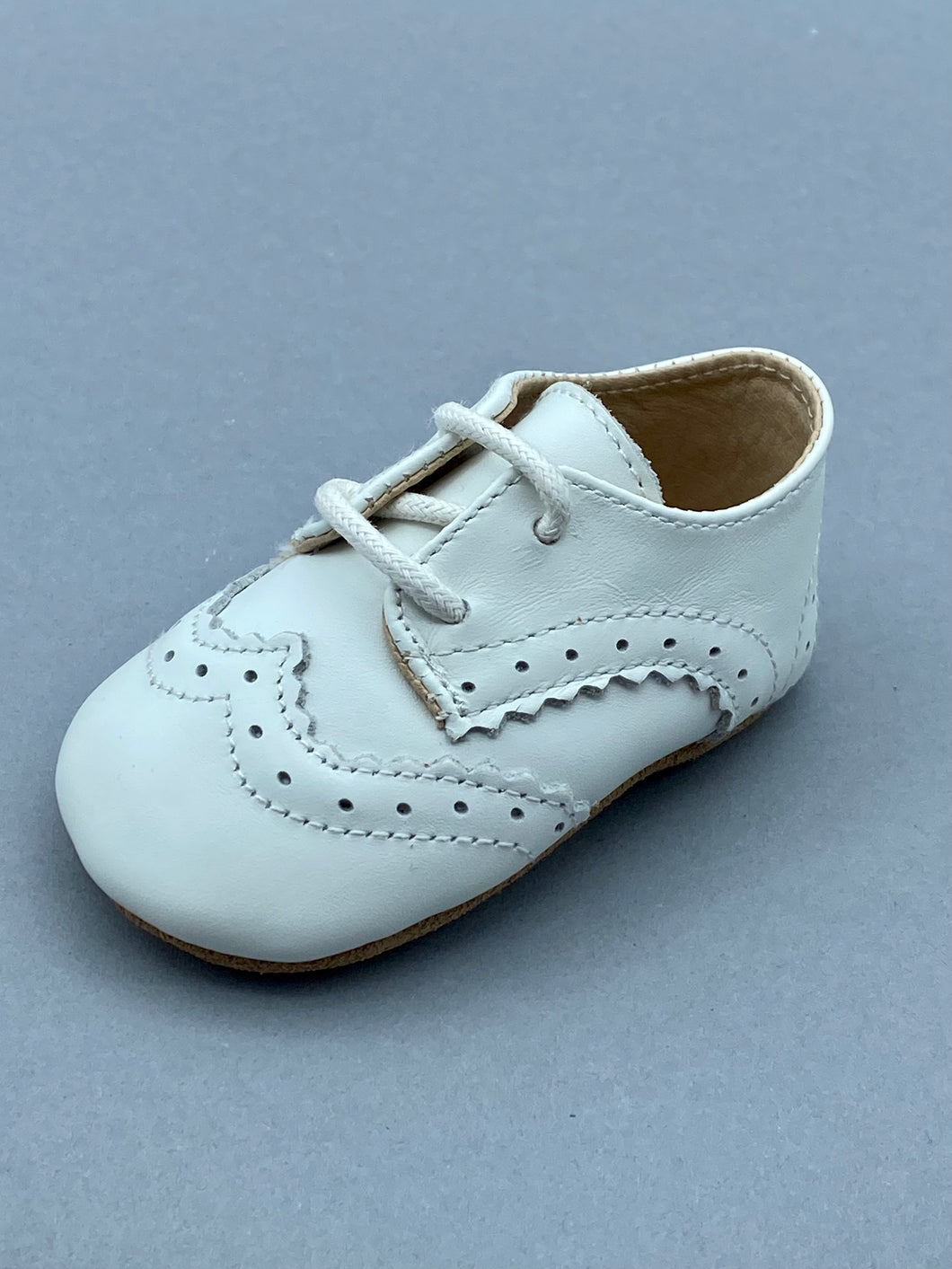 Oxford Crib Shoe with Laces